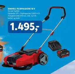 Davidsen EINHELL FEJEMASKINE 18 V tilbud
