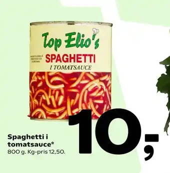 Coop 365 Spaghetti i tomatsauce tilbud