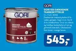 Davidsen GORI 605 DÆKKENDE TRÆBESKYTTELSE tilbud