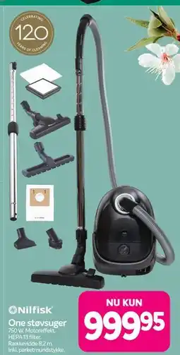 Din Isenkræmmer One støvsuger tilbud