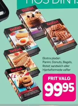 Din Isenkræmmer Tefal Ekstra plader tilbud