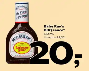Coop 365 Baby Ray's BBQ sauce tilbud