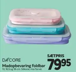 Din Isenkræmmer Madopbevaring foldbar tilbud