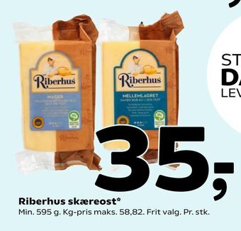 Coop 365 Riberhus skæreost tilbud