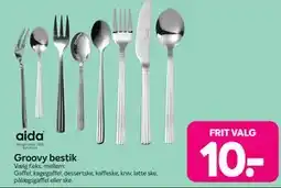 Din Isenkræmmer Groovy bestik tilbud