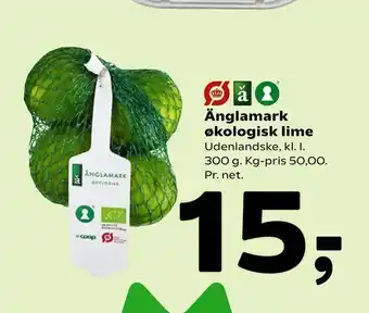 Coop 365 Änglamark økologisk lime tilbud