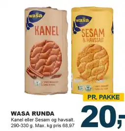Let-Køb Wasa Runda tilbud