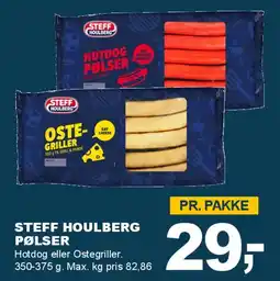 Let-Køb Steff Houlberg pølser tilbud