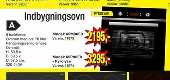 Harald Nyborg Indbygningsovn tilbud