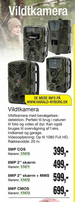 Harald Nyborg Vildtkamera tilbud