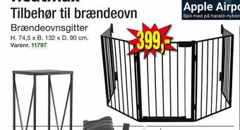 Harald Nyborg Brændeovnsgitter tilbud