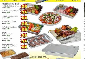 Harald Nyborg Alubakker 10-pak tilbud