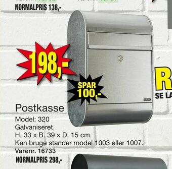 Harald Nyborg Postkasse tilbud