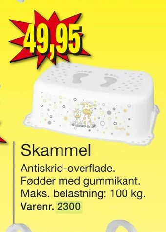 Harald Nyborg Skammel tilbud