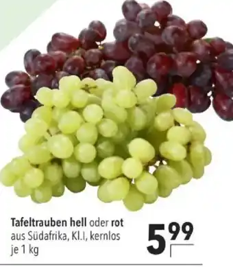 Citti Tafeltrauben hell oder rot tilbud
