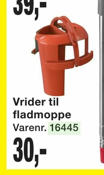 Harald Nyborg Vrider til fladmoppe tilbud
