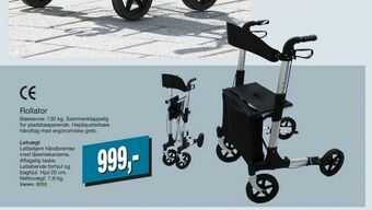Harald Nyborg Rollator tilbud