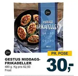 Let-Køb GESTUS MIDDAGSFRIKADELLER tilbud