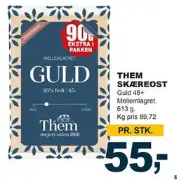 Let-Køb THEM SKÆREOST tilbud