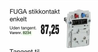 Fuga stikkontakt enkelt