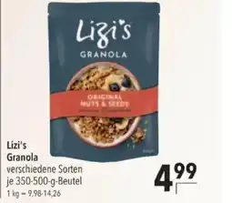 Citti Lizi's Granola tilbud