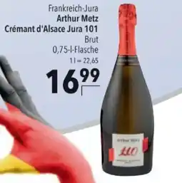 Citti Frankreich-Jura Arthur Metz Crémant d'Alsace Jura 101 tilbud