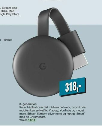 Harald Nyborg Google Chromecast tilbud