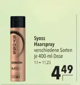 Citti Syoss Haarspray tilbud