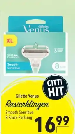 Citti Gilette Venus Rasierklingen tilbud