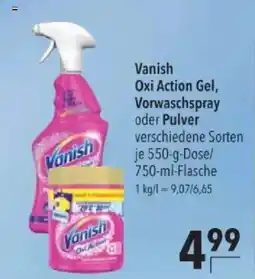 Citti Vanish Oxi Action Gel, Vorwaschspray oder Pulver tilbud