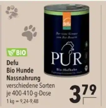 Citti Defu Bio Hunde Nassnahrung tilbud