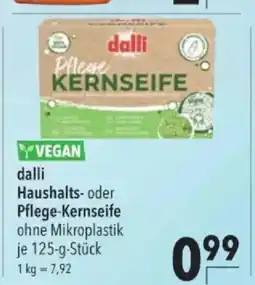 Citti Dalli haushalts- oder pflege-kernseife tilbud