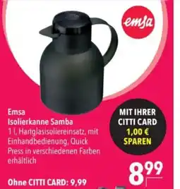 Citti Emsa Isolierkanne Samba tilbud