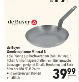 Citti De buyer omelettepfanne mineral b tilbud