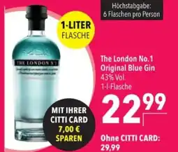 Citti The London No.1 Original Blue Gin 43% Vol. tilbud