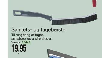 Harald Nyborg Sanitets- og fugebørste tilbud