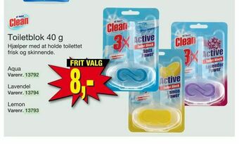 Harald Nyborg Toiletblok 40 g tilbud