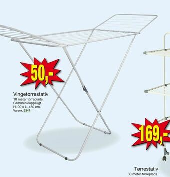 Harald Nyborg Vingetørrestativ tilbud