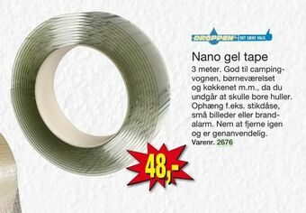 Harald Nyborg Nano gel tape tilbud