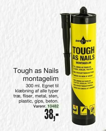 Tough as Nails montagelim