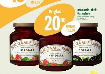 Min Købmand Den Gamle Fabrik Marmelade tilbud