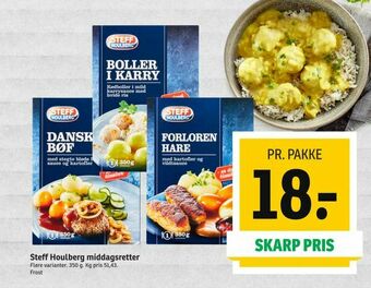 SPAR Steff Houlberg middagsretter tilbud
