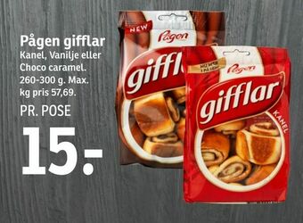 Pågen gifflar