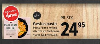Gestus pasta