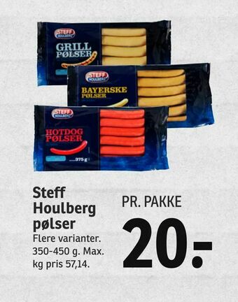 SPAR Steff Houlberg pølser tilbud