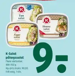 Coop 365 K-Salat pålægssalat tilbud