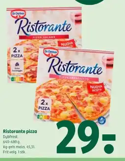 Coop 365 Dr. Oetker Ristorante pizza tilbud