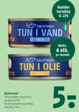 Coop 365 Elvira tun tilbud