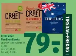Coop 365 Craft eller The Flag i boks tilbud