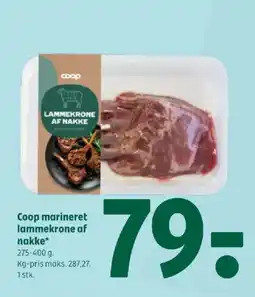 Coop 365 Coop marineret lammekrone af nakke tilbud